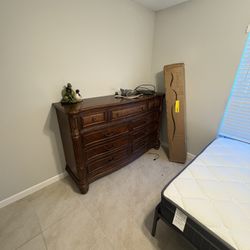 Dresser Bed And Bed frame 