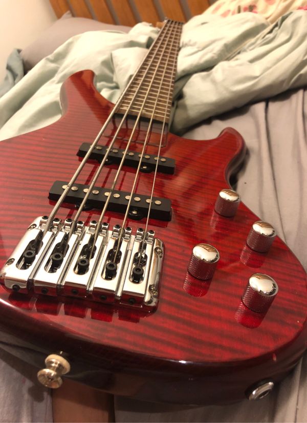 Brownsville New York 5 string electric bass guitar for Sale in Chicago, IL OfferUp