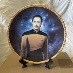 Lieutenant Commander Data Hamilton Collection Plate