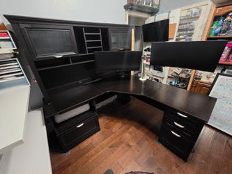 L shaped office desk