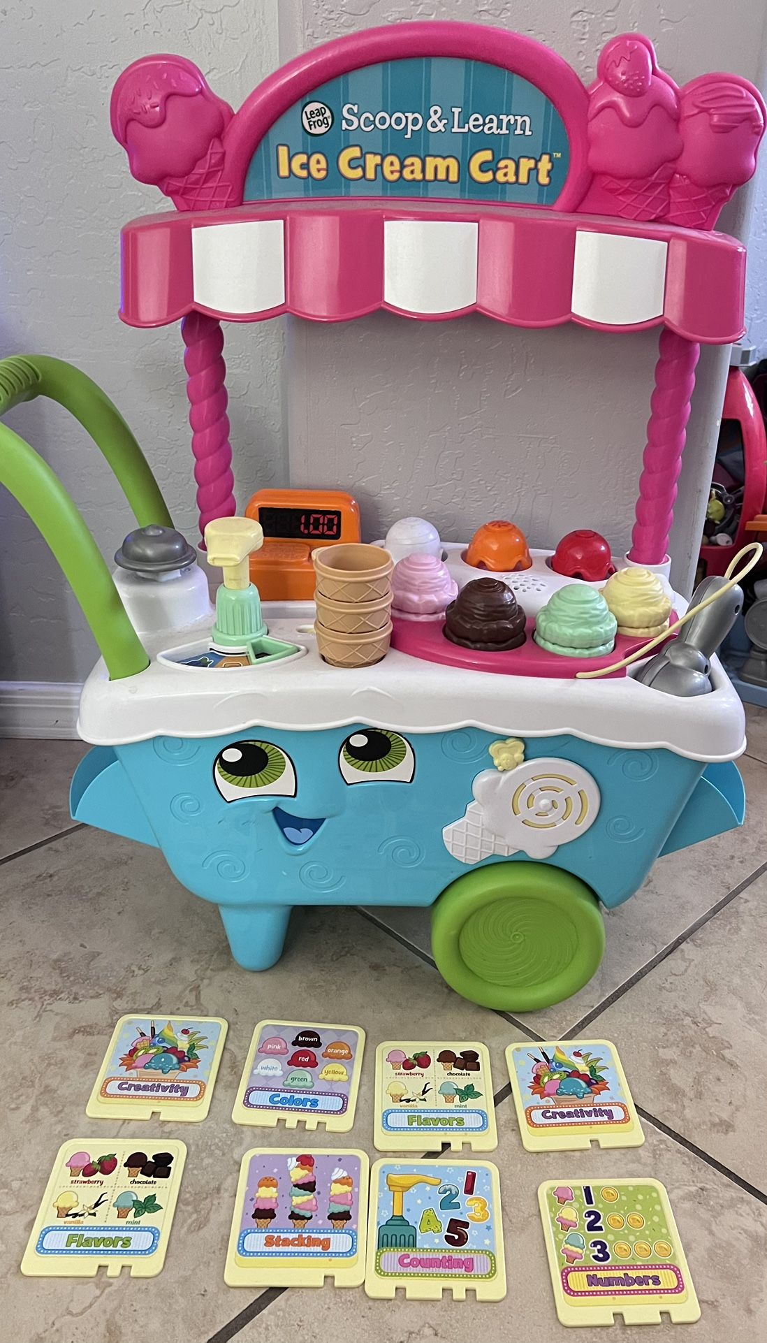 Leap frog ice cream Cart Toy for Kids