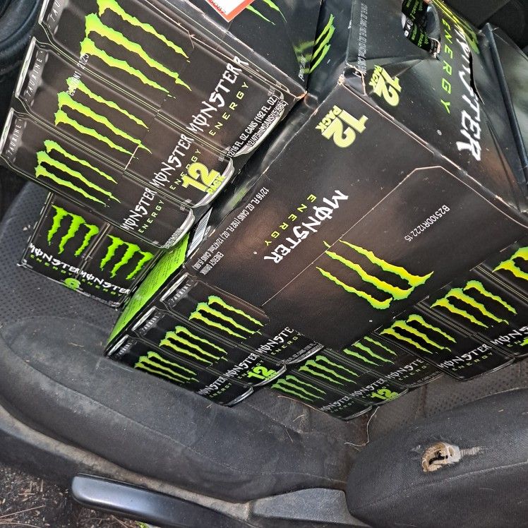 Monster Energy Drink 16 Oz 12 Pack X9