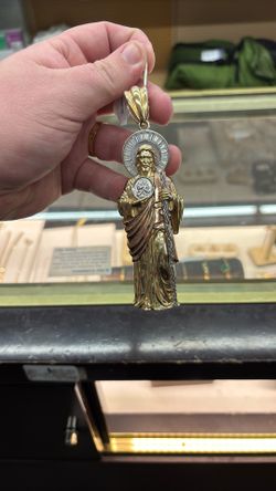 Large 70.4 Gram 14k San Judas Pendant
