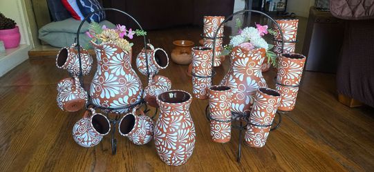 Mexican Pottery set brand new