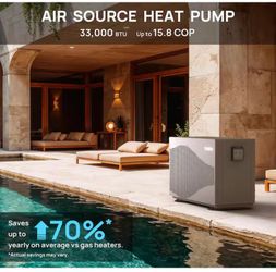 Pool Heater Turbro 33,000 BRAND NEW