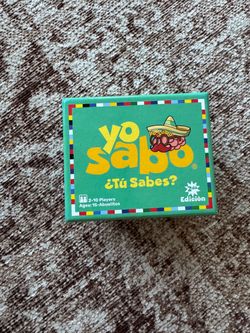 Yo Sabo card game