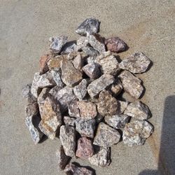 Pink coral decorative gravel