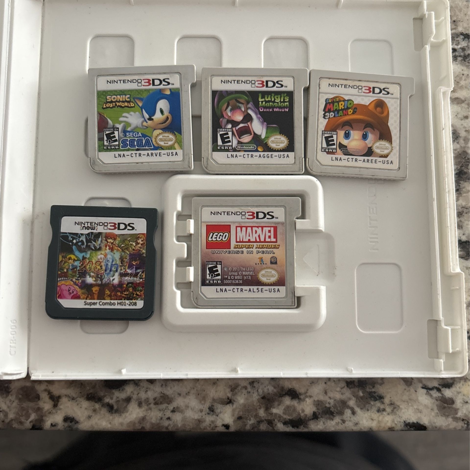 3DS games for sale, please read description before texting 🙏
