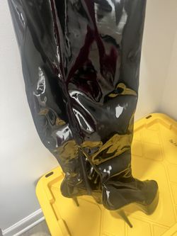 Pleasers Over The Knee Dance Heel