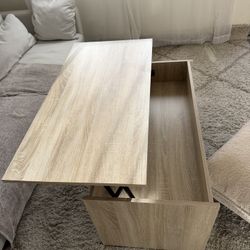 Storage Coffee table Light Oak 