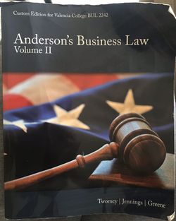 Business Law vol II