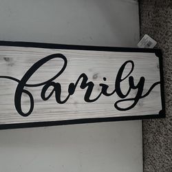 Family Sign