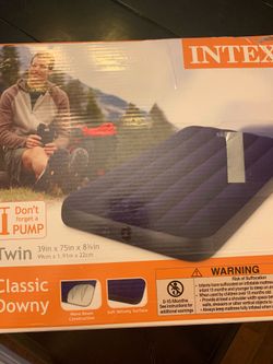Twin Blow Up Mattress