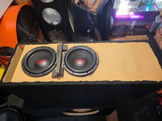DD Audio 10" Subwoofers w/ Custom Ported Box