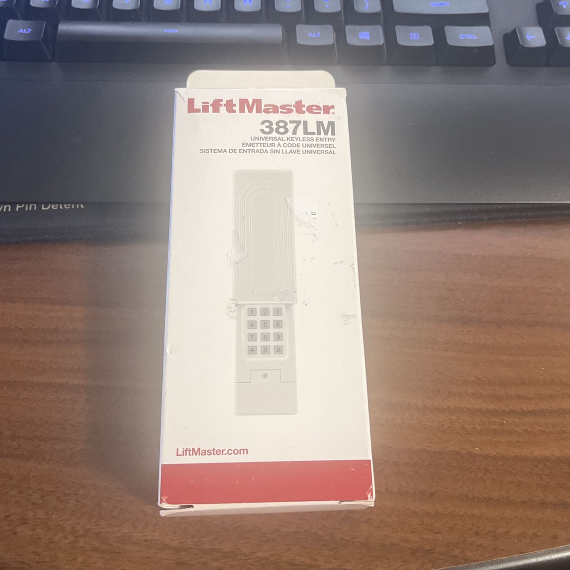 LiftMaster 387LM Wireless, Universal, and Keyless Entry Keypad for Garage Door and Gate Openers