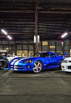 SRT VIPER GTS BLUE COUPE 2006