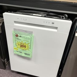 LG Dishwasher Top Control Dishwasher 1 Year Warranty Open Box Delivery Service 