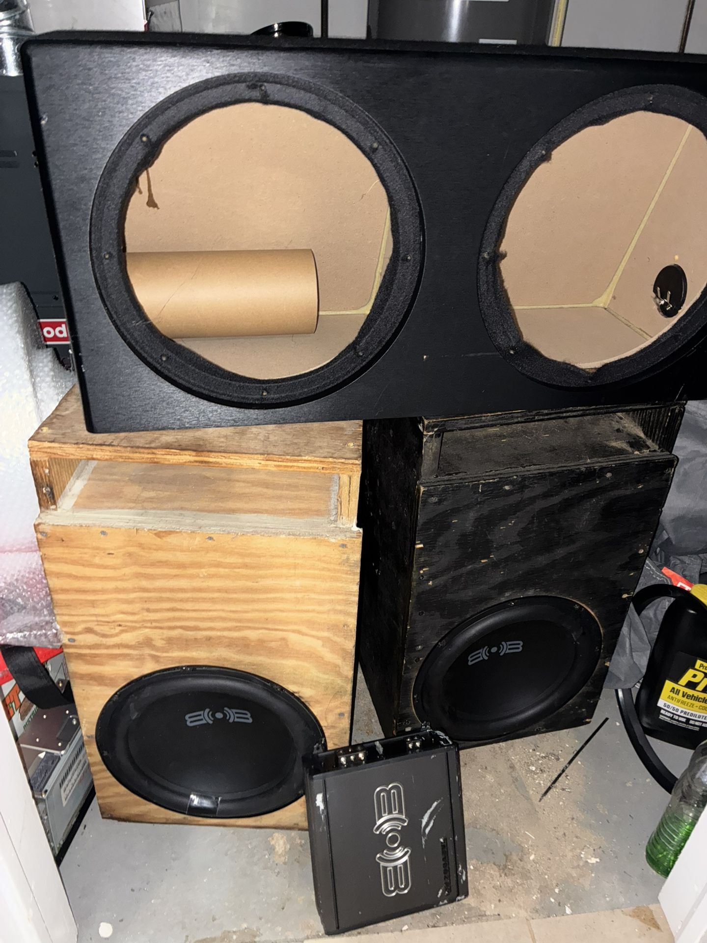 Amp And Subwoofers