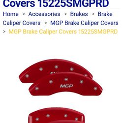 MGP Front & Rear Caliper Covers 15225SMGPRD

