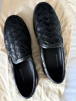 BOTTEGA VENETA Sawyer leather slip-on sneakers