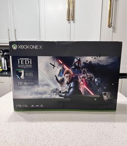 Xbox One X 1TB Console bundled with Star Wars Jedi: Fallen