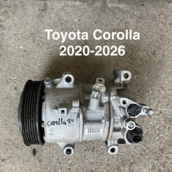 2020-2026 Toyota Corolla Ac Compressor OEM 