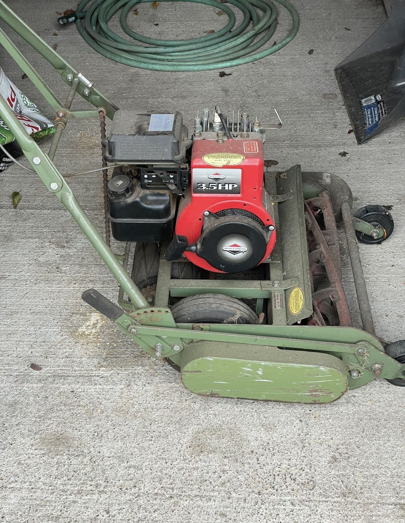 California trimmer 20” Reel Briggs Stratton 3.5HP