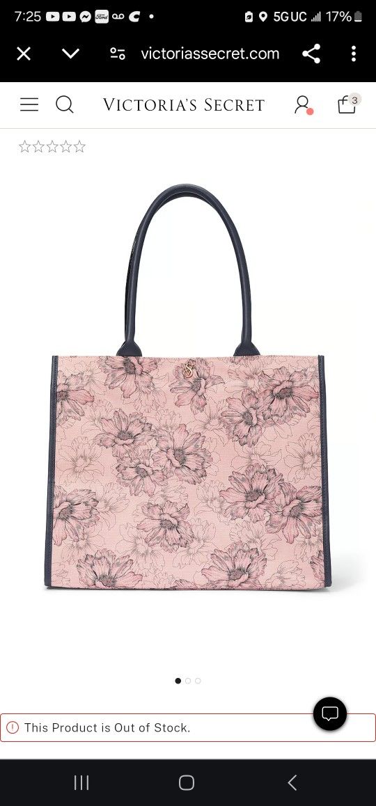 Victoria Secret Tote Bag