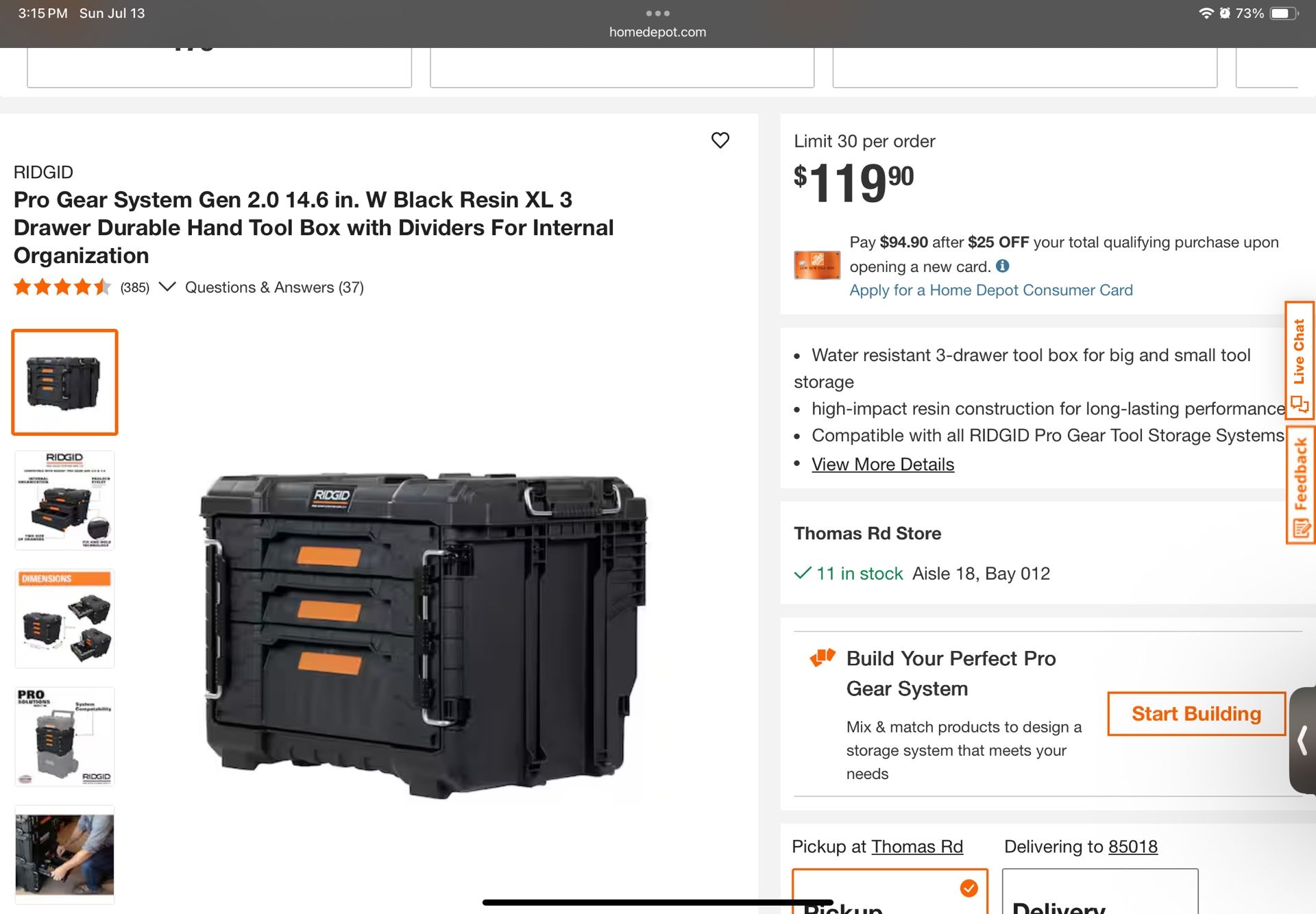 Ridgid Tool Box