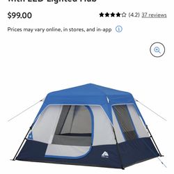 Instan Tent 4 Person Ozark Trail