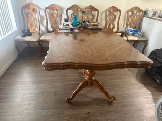 Brown table