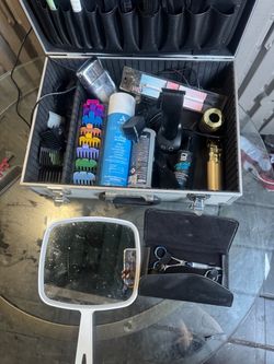 Barber Tool Kit with Case and Accessories