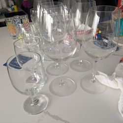 Free Wine And Shot Glasses