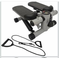 Stepper Climber Exercise Fitness Thigh Machine Stepper Exercise Machine Load 220lbs Aerobic Fitness Equipment Exercise Slimming Machine for Home Worko