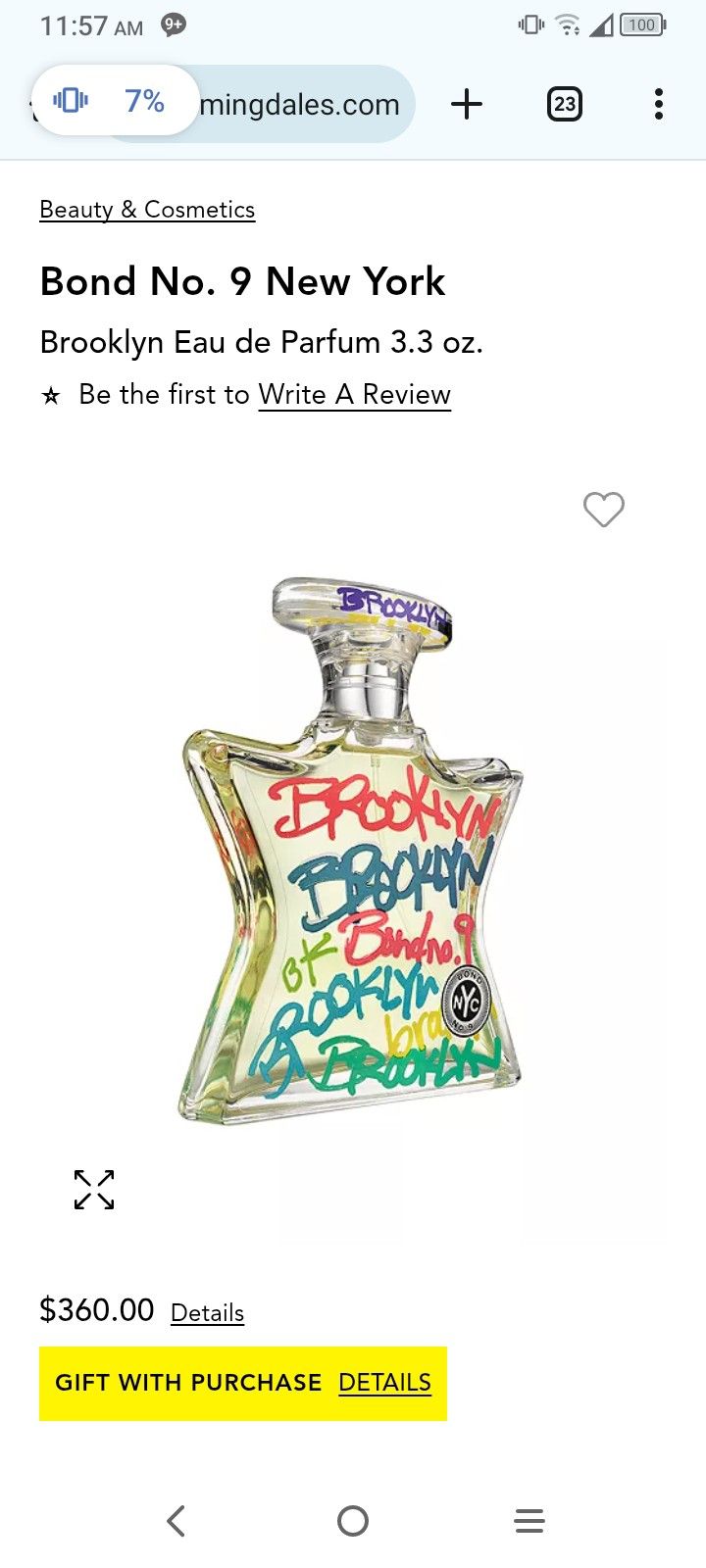 Bond No 9 Brooklyn Unisex Perfume / Cologne