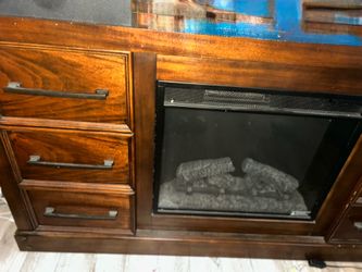 Fireplace/TV stand