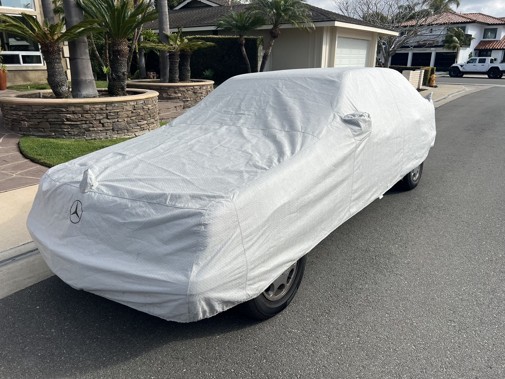 Mercedes Benz S-Class Car Cover -Light Grey