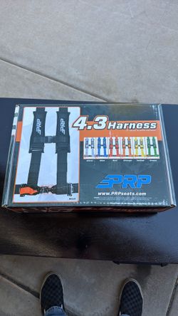 PRP 4.3 Harness Black/Blue/Red Brand New