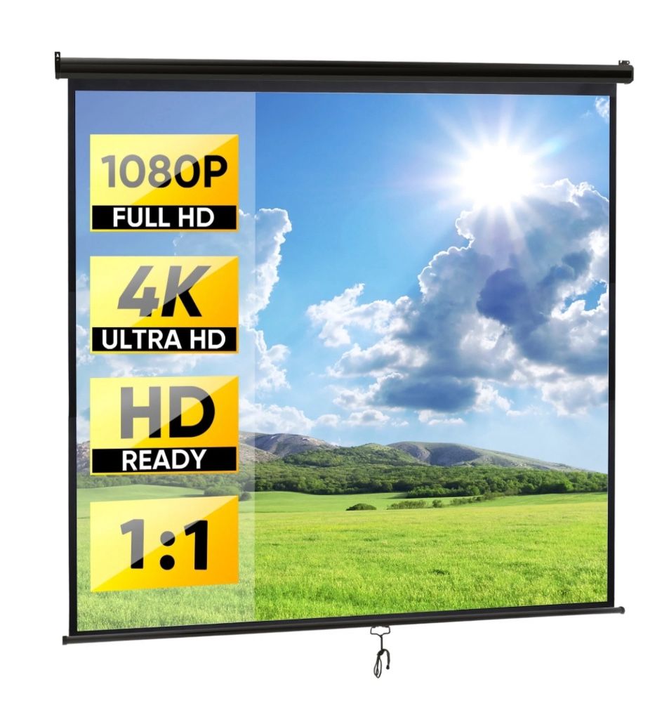 ZENY Wall Mount Projector Screen 119 in