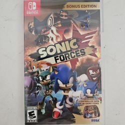 Sonic Forces Bonusv edition Video Game 