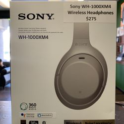 Sony WH-1000XM4 Bluetooth Headphones