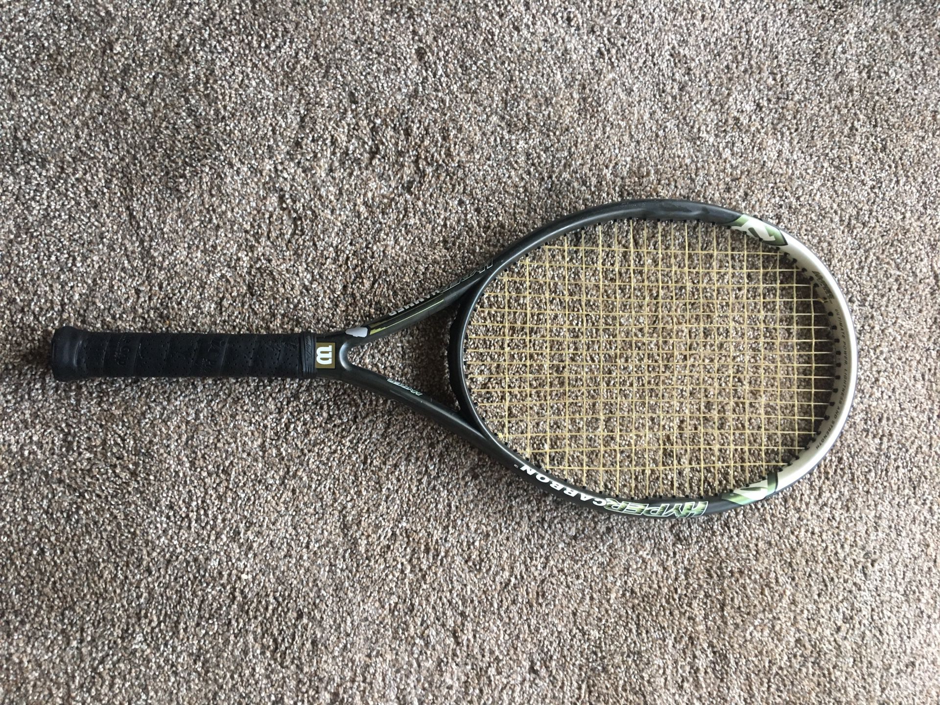 Wilson Hyper Hammer 5.3 Hyper Carbon Tennis Racquet 110" Face 4-1/2" Grip