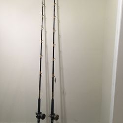 2 deep sea grouper/snapper rods/ reels (will separate)