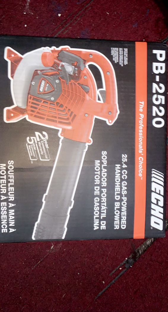 ECHO HANDHELD LEAF BLOWER PB -2520