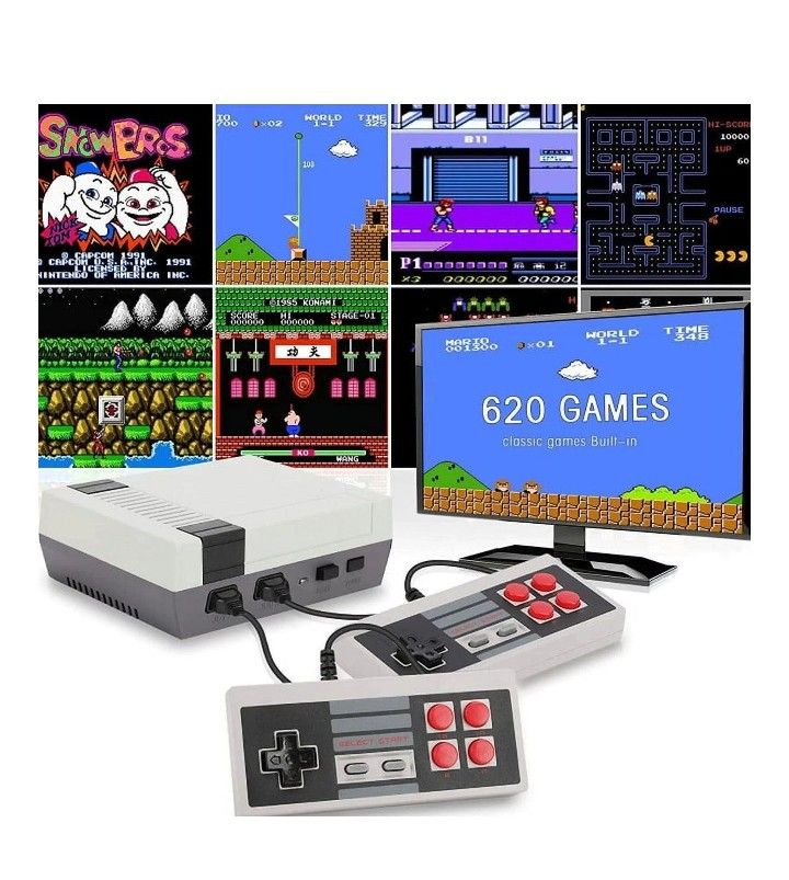 Retro 620 Game Console