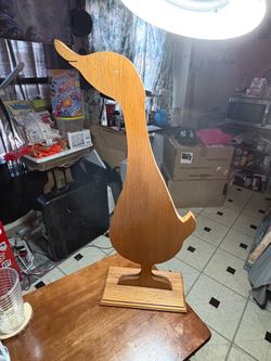 Wooden duck
