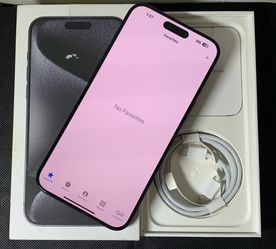 IPHONE 15 PRO MAX -256GB- At&T/ CRICKET-