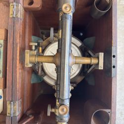 Antique Transit level With Tripod 