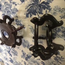 Small Vase Plant Stands Asian Decor 