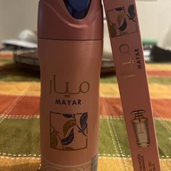 Mayar By Lattafa Perfumes Floral Fruity Body Deodorant & Spray Vaporisateur